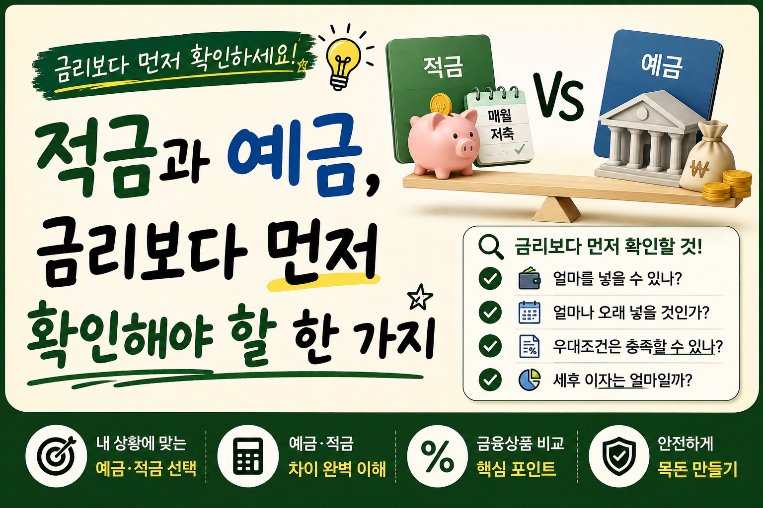 적금예금금리보다 먼저 확인 썸네일