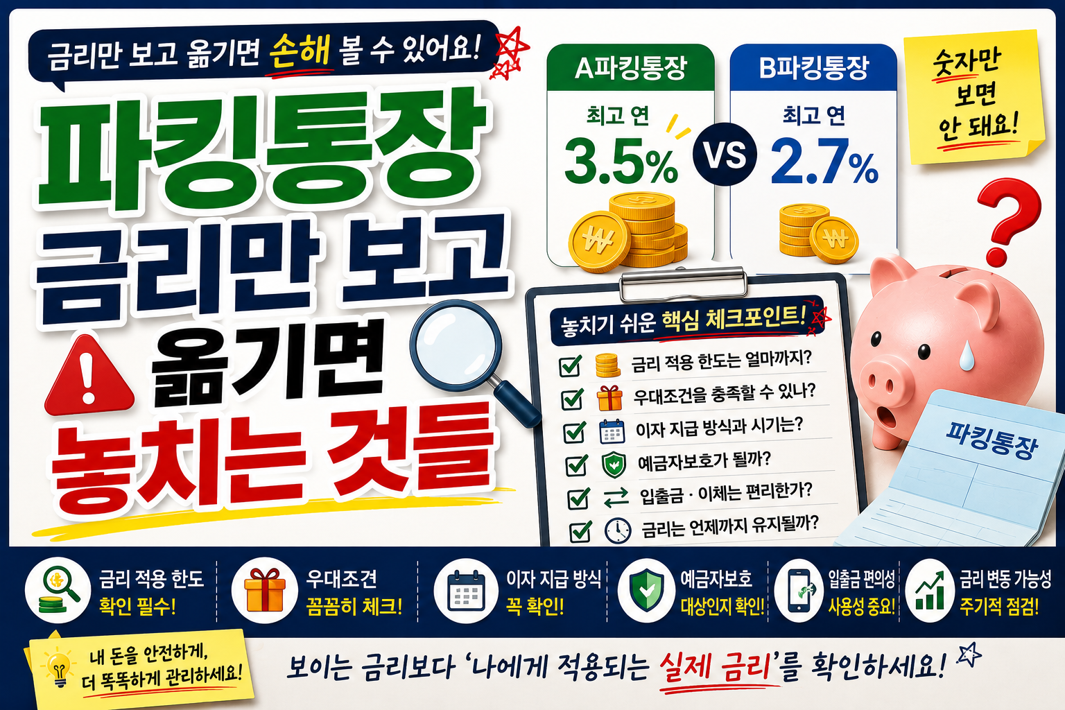 파킹통장금리놓치는것들 썸네일